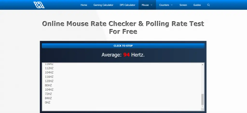 how to change mouse polling rate