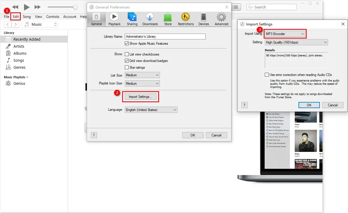 How to Convert MOV to MP3 Offline using itunes